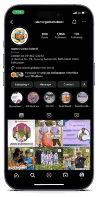 Instagram Islamic Global School Balikpapan